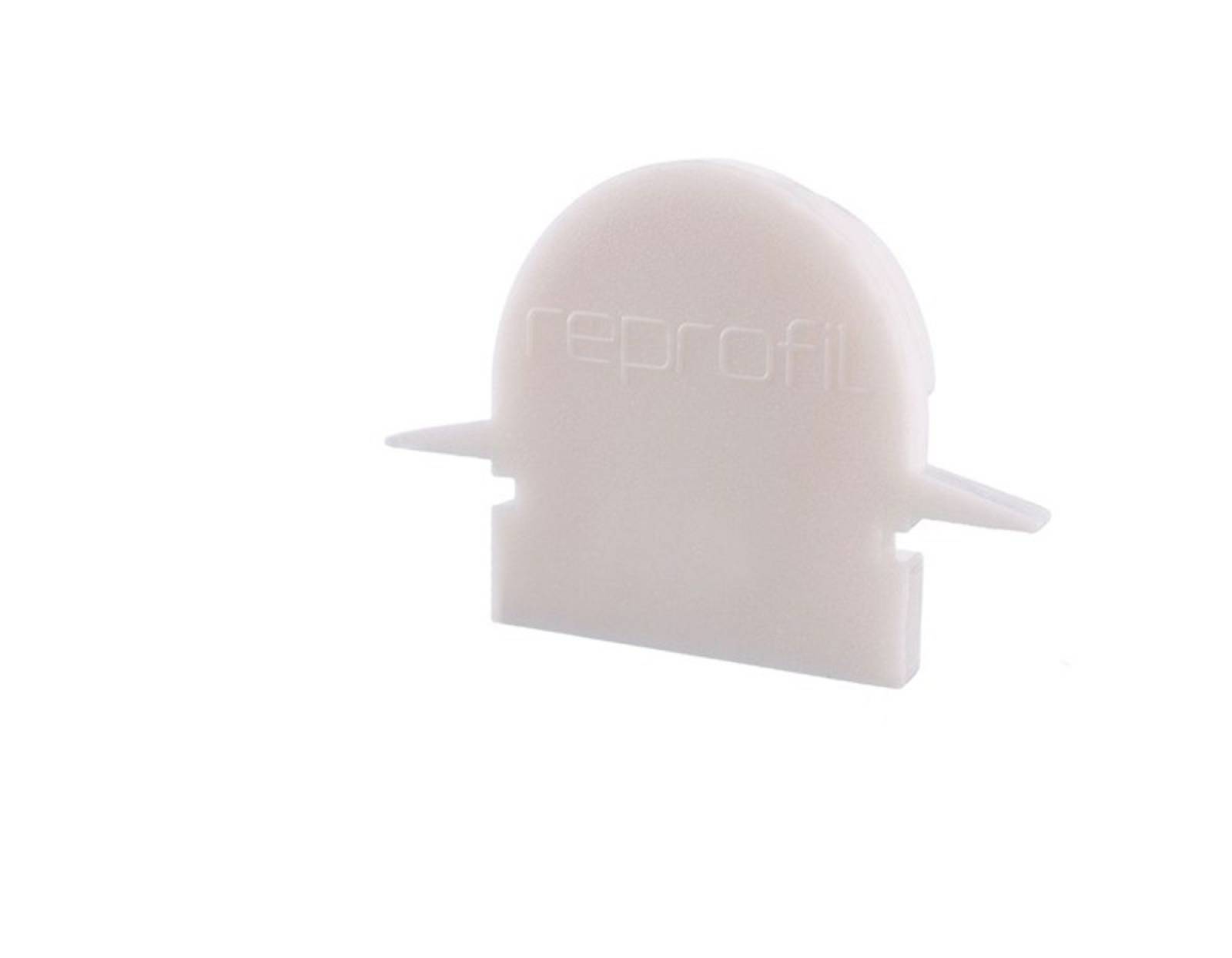 Reprofil Endkappe R-ET-01-08, Wei�, 23 mm, Rund