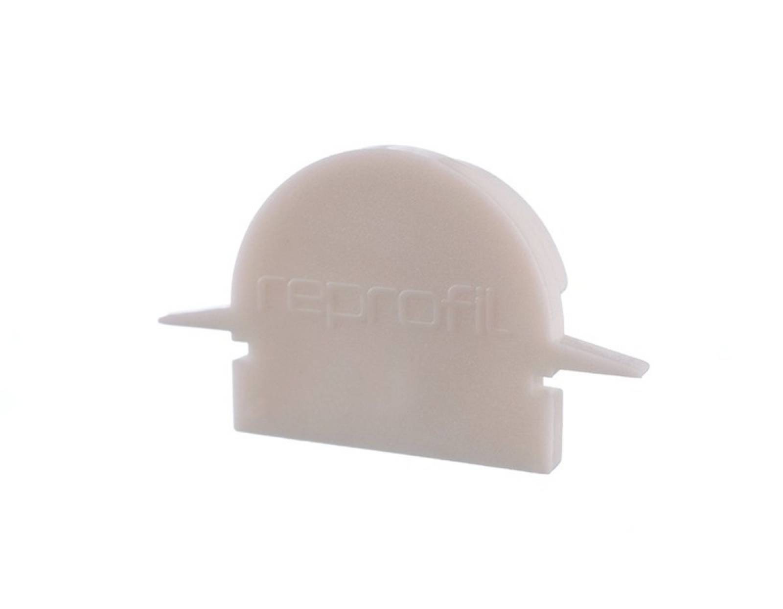 Reprofil Endkappe R-ET-01-12, Wei�, 27 mm, Rund