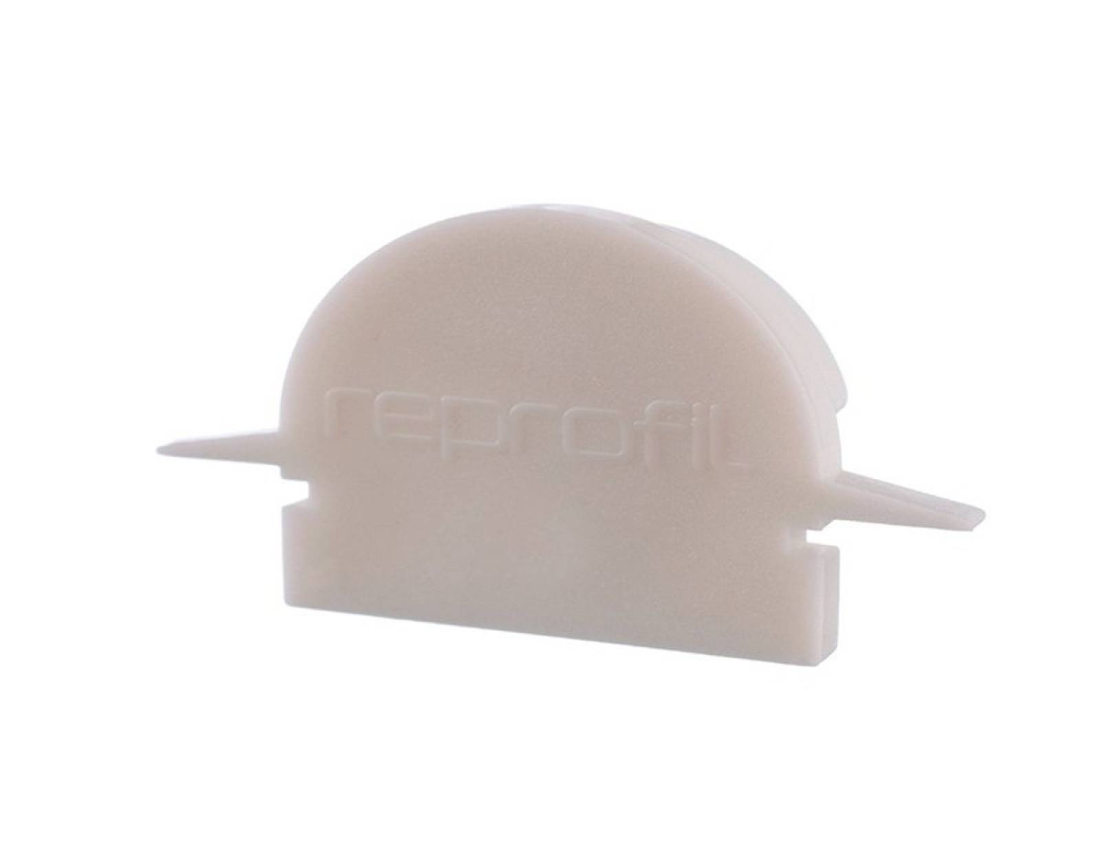 Reprofil Endkappe R-ET-01-15, Wei�, 30 mm, Rund