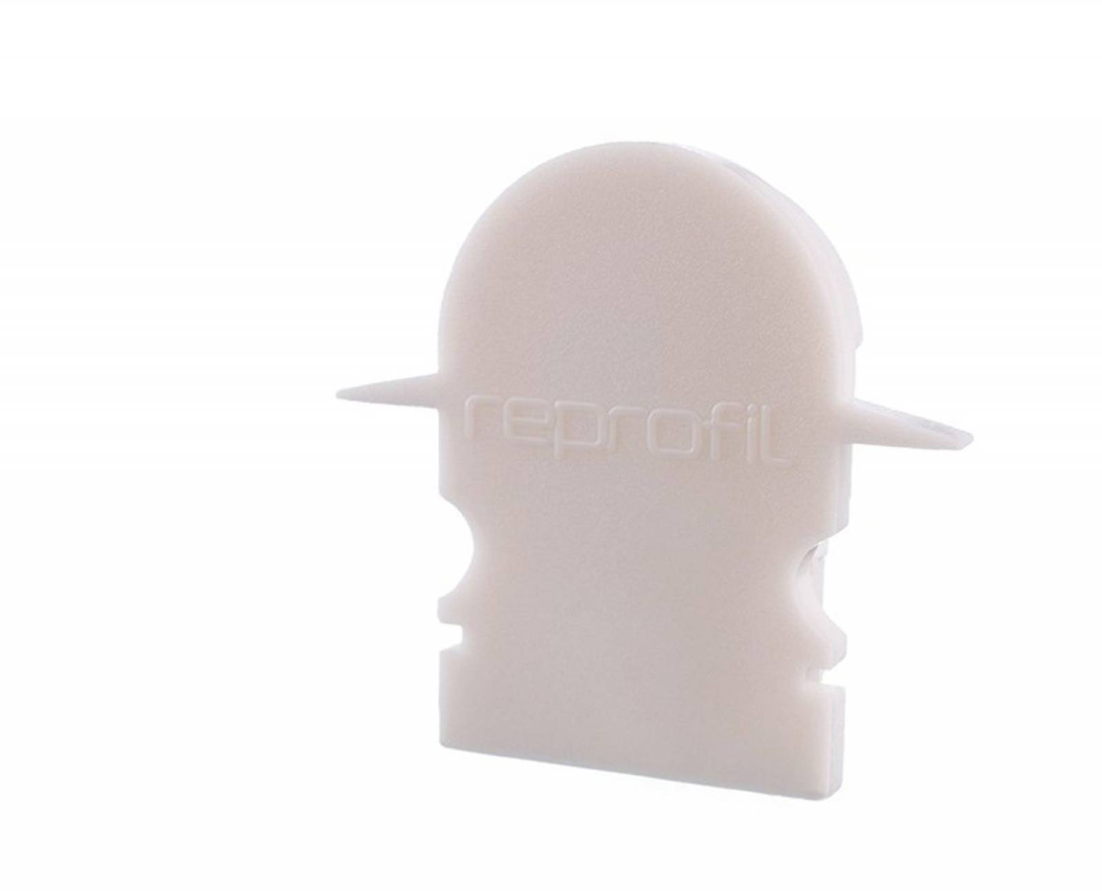 Reprofil Endkappe R-ET-02-10, Wei�, 25 mm, Rund