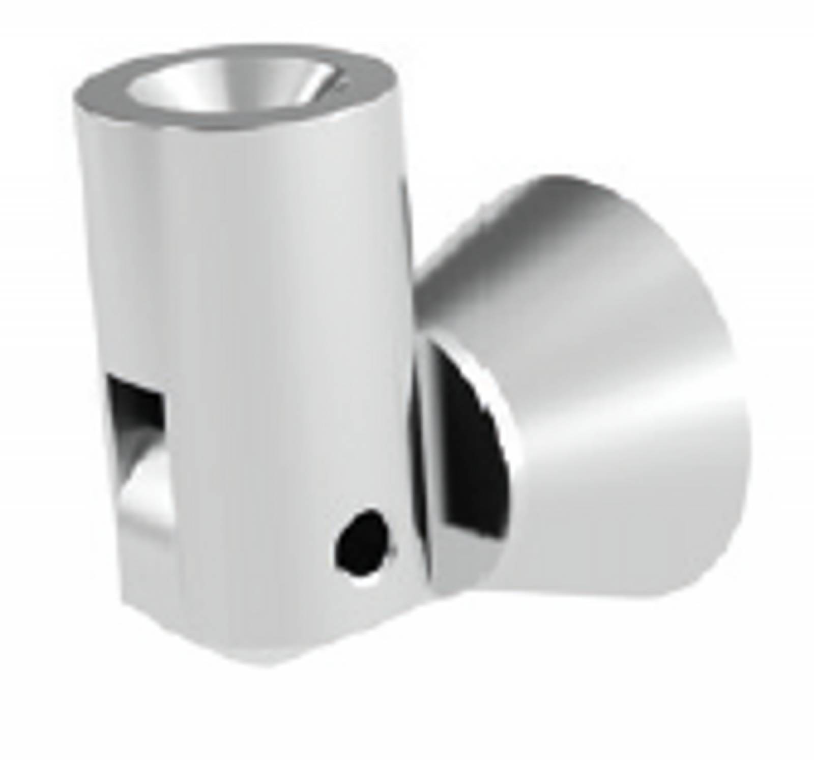 Reprofil, Universal Halteclip Aufnahme (schwenkbar) Set 2 Stk, Edelstahl
