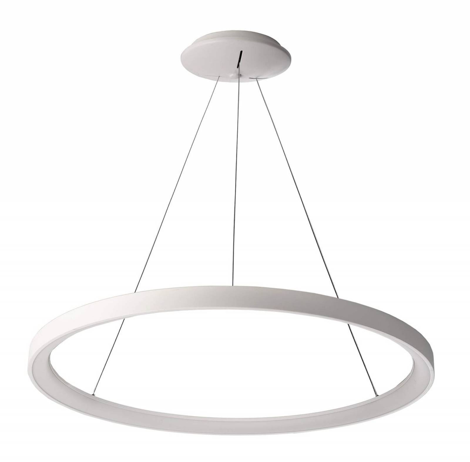 Ring-/Pendelleuchte Merope 580mm, 42W dimmbar, 3000/4000K,Wei�