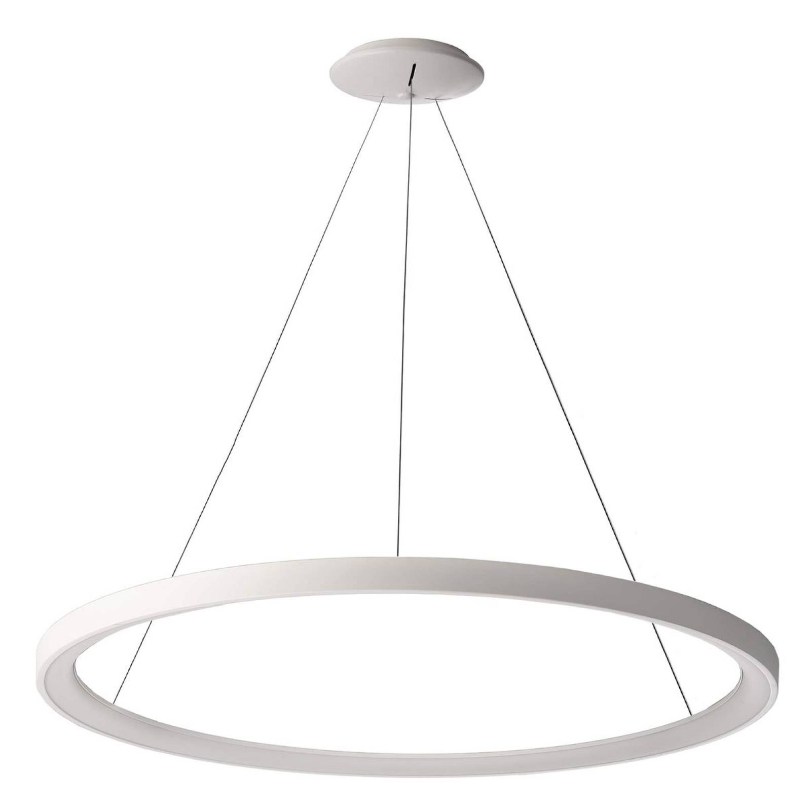 Ring-/Pendelleuchte Merope 780mm, 60W dimmbar, 3000/4000K,Wei�
