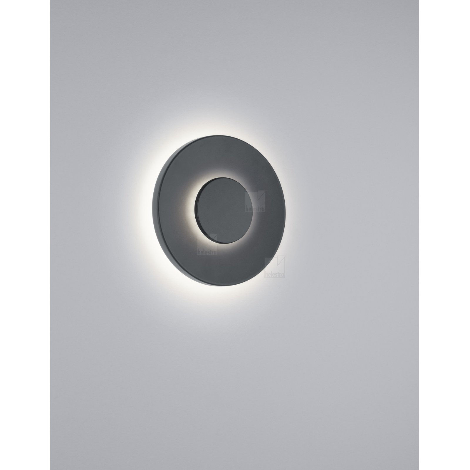 Rund Au�enwandleuchte BUD44 graphit 13W, 2700K warmwei�