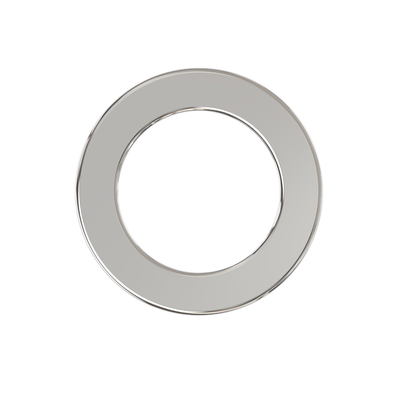 Runde Cover chrom f�r Einbauleuchten Sphere-68