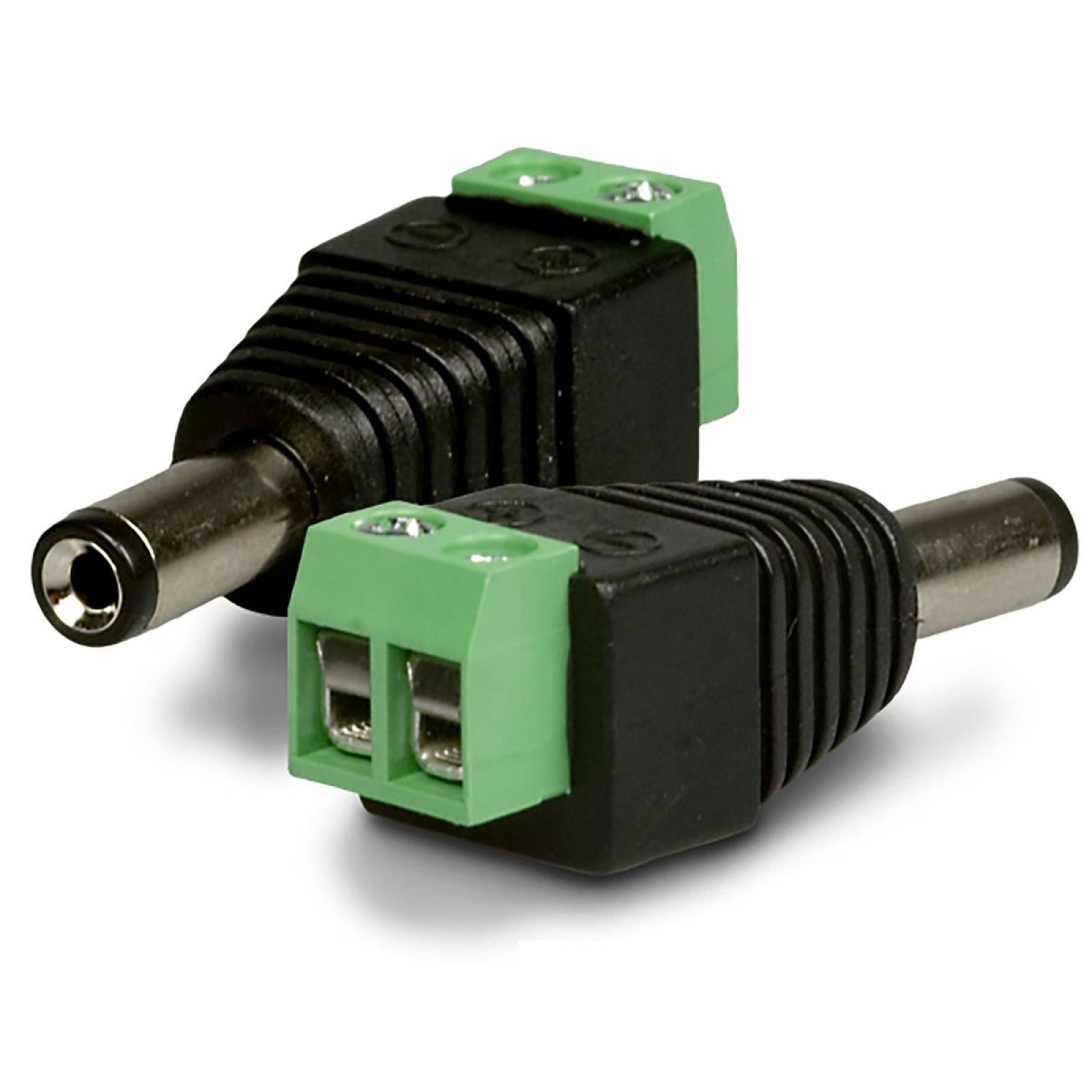 Rundsteckeradapter MALE 2 polig auf Klemme