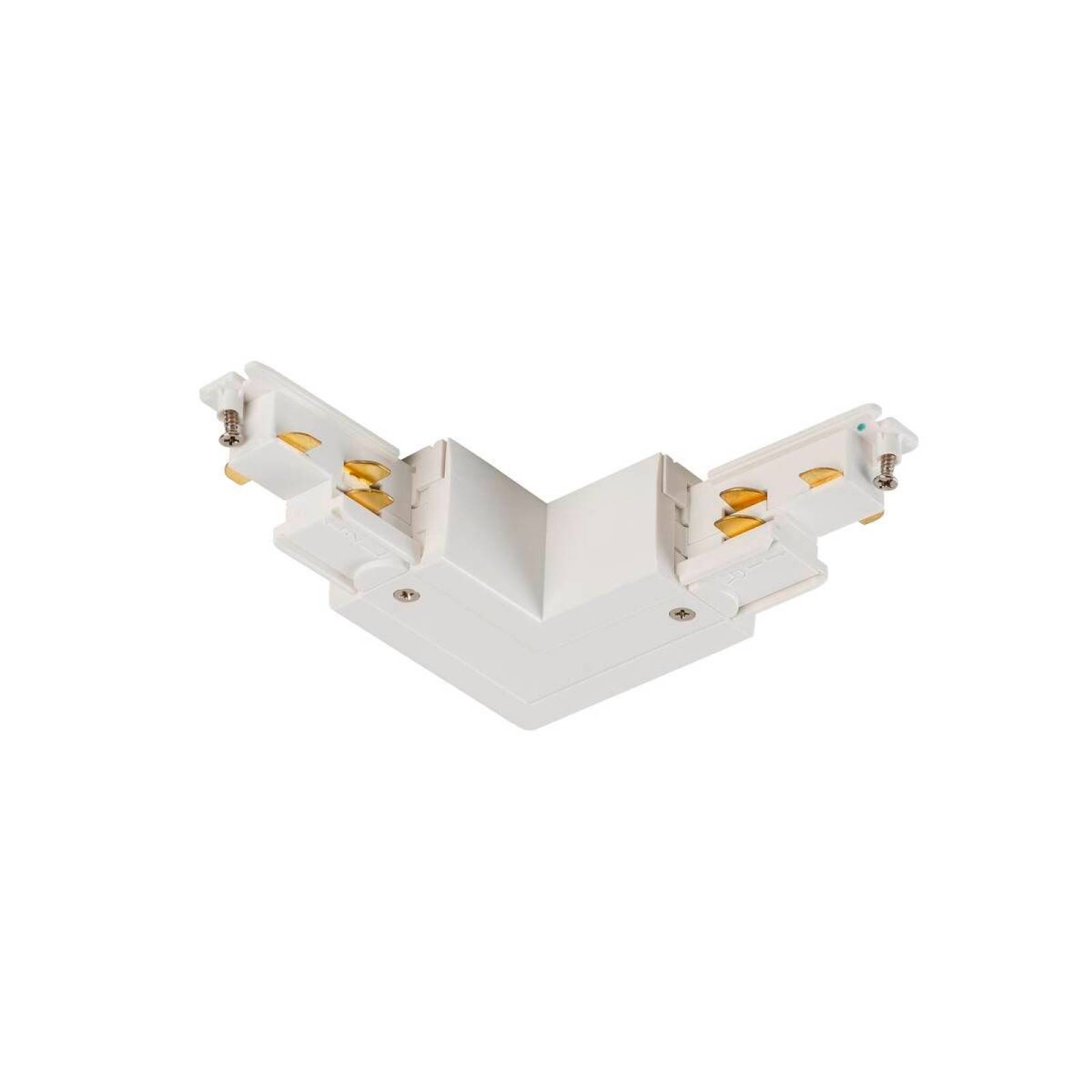 S-TRACK DALI L-Verbinder Erde innen & au�en wei�