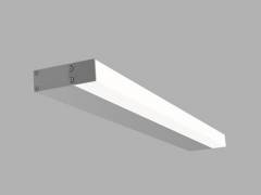 S21-Lineare LED Spiegel-/Wandleuchte 15W/m CRI/Ra98 3000K 60-120cm alu/wei�/schwarz