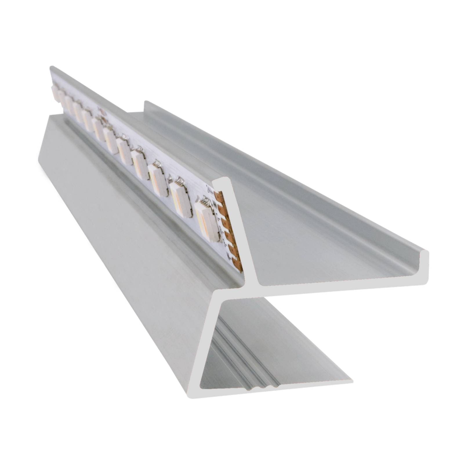 SF Aluprofil 2m zum Herstellen einer Schattenfuge f�r max. 12mm LED-Stripes