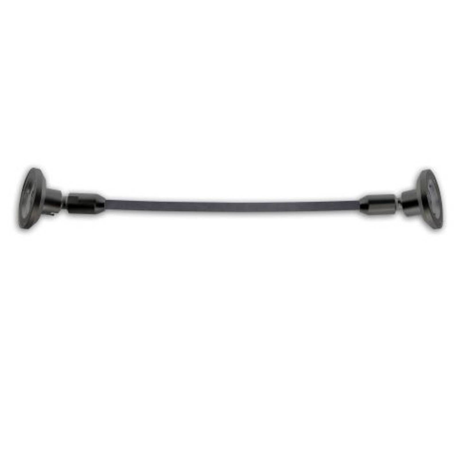 SKYFLEX LED flexibles Spannsystem f�r LED Streifen bis B: max. 10mm, 10m/20m, schwarz