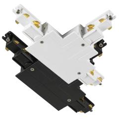 T-Verbinder Erde au�en links S-TRACK DALI 3-Phasen-Einbauschiene
