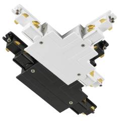 T-Verbinder Erde au�en rechts S-TRACK DALI 3-Phasen-Einbauschiene