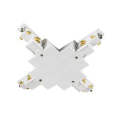 X-Verbinder S-TRACK DALI 3-Phasen-Einbauschiene, Wei�