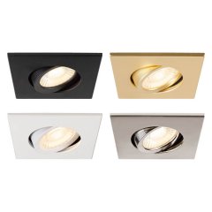 Eckiges Cover f�r SLV MOVE Universal Downlight