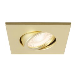 Eckiges Cover f�r SLV MOVE Universal Downlight gold-matt