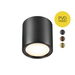 LED Deckenaufbauleuchte OCULUS, Dim-To-Warm 2000-3000K, dunkel bronze