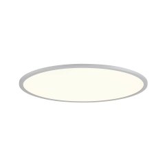 LED Panel rund mit CCT 3000K/4000K dimmbar, SLV PANEL 60, grau