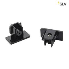 Endkappen f�r 1-Phasen HV-Stromschiene, Aufbauversion schwarz, 2 St�ck