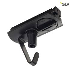 Adapter f�r 1-Phasen Hochvoltschiene, schwarz, elektrisch, mit Haken