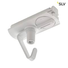Adapter f�r 1-Phasen Hochvoltschiene, wei�, elektrisch, mit Haken