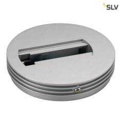 Deckenrosette f�r 1 Phasen-Adapter, silbergrau