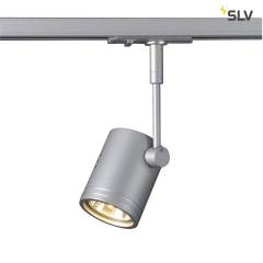 BIMA I Leuchtenkopf, silbergrau, GU10, max. 50W, inkl. 1 Phasen-Adapter