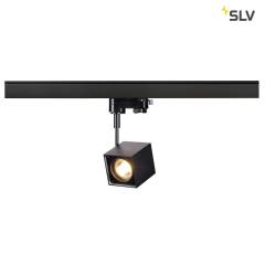 Eckiger SLV 3-Phasen-Spot Altra Dice mit GU10 Fassung