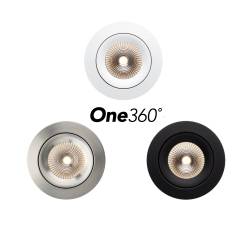 Einbauleuchte SLC One 360� R68-83 IP44 36� 8W