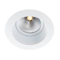 Einbauleuchte SLC One Soft R68-83 IP44 36� 8W, Wei�, 3000K