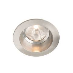 Einbauleuchte SLC One Soft R68-83 IP44 36� 8W, Alu, 3000K