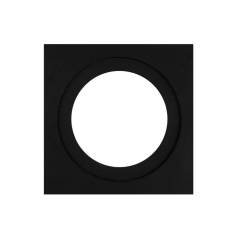 SLC ONE Square Frame Black Zierrahmen f�r One Deckeneinbaustrahler