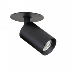 LED Einbauspot Art x1 Deckenstrahler 36�, �68-83mm, dreh-schwenkbar, schwarz 3000K