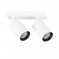 LED Deckenstrahler Art x2, 2-fach Spot, 36�, �68-83, dreh-schwenkbar, wei� 2700K