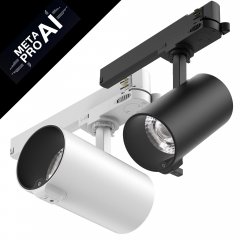 Intelligenter 3-Phasen-Strahler SLC Meta Pro AI CCT 2700-6500K CRI95