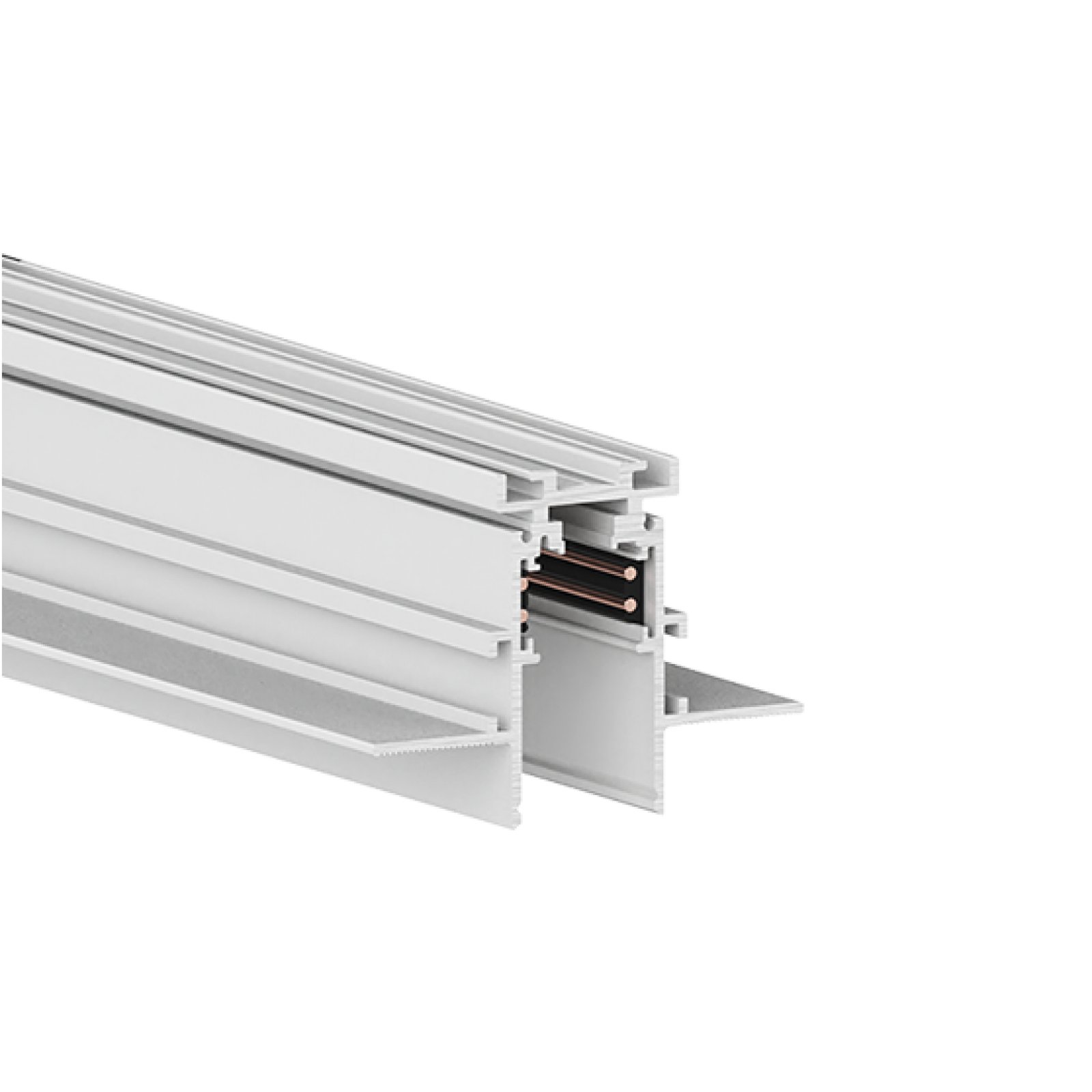 ST5 MULTISYSTEM EVO 48V Trockenbau-Einbaustromschiene L�nge 1m wei�