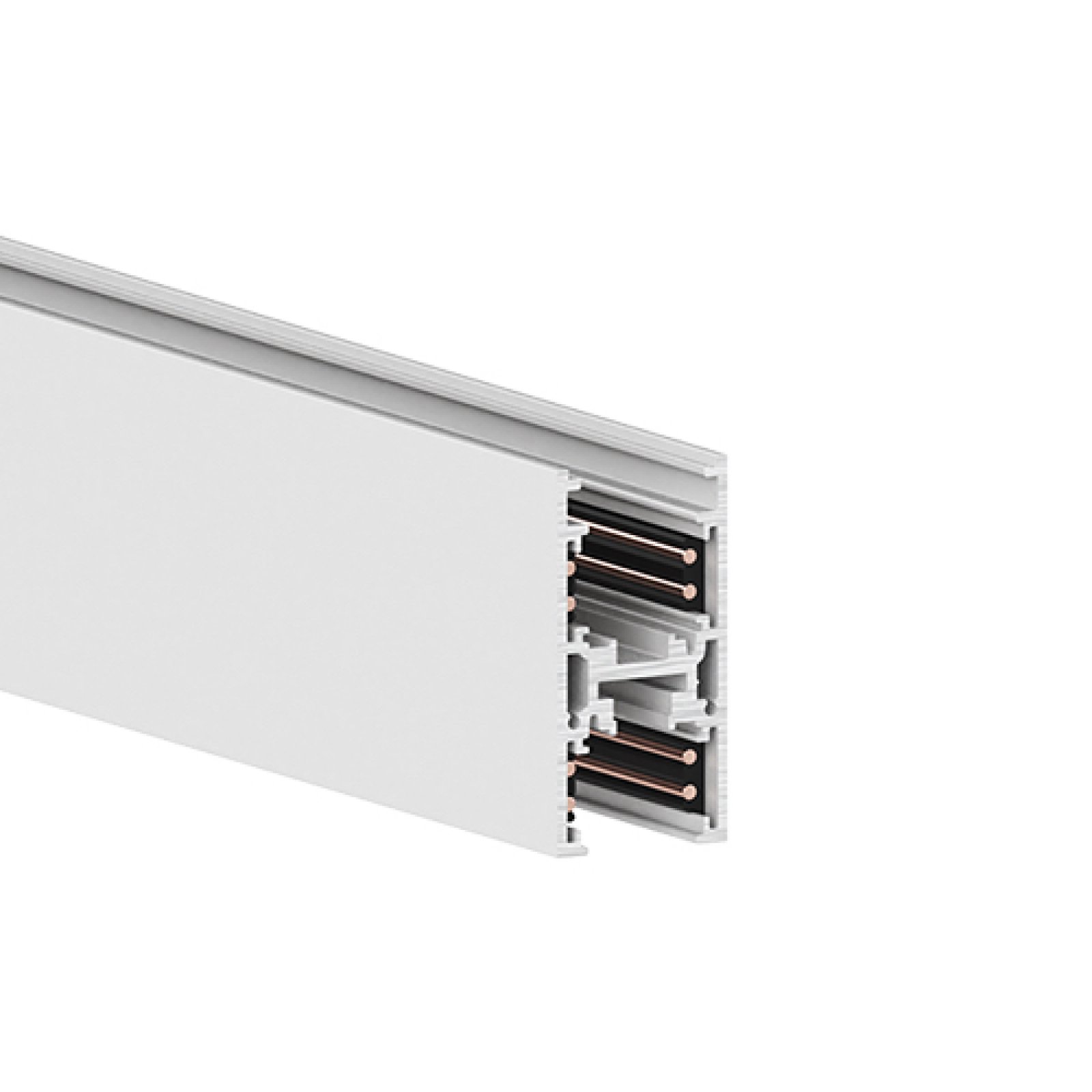 ST7 MULTISYSTEM EVO 48V Pendel-Stromschiene H-Form Oben & Unten L�nge 3m wei�