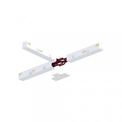T-Verbinder \(polarisiert au�en rechts\)�MULTISYSTEM EVO 48V Schienensystem wei�