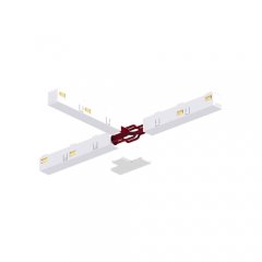 T-Verbinder \(polarisiert innen links\)�MULTISYSTEM EVO 48V Schienensystem wei�