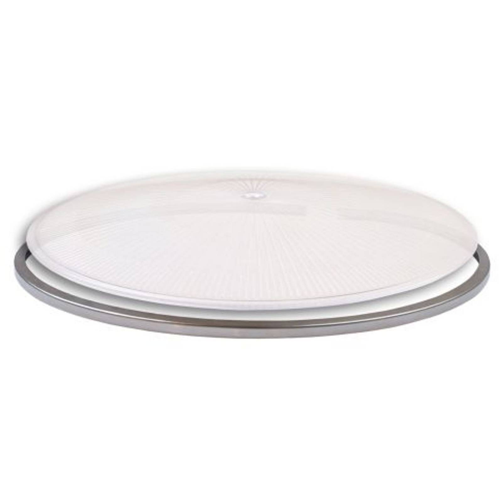 Scheibe f�r PC Reflektor 90� der Hallenleuchten Serie FL2, transparent, mit Ring und Feder