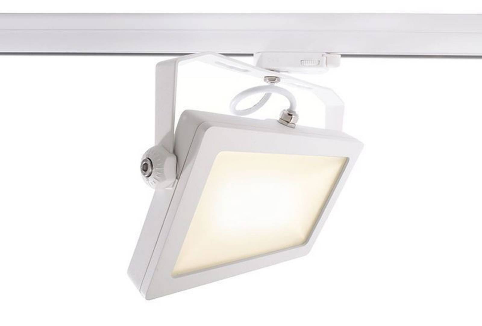 Schienensystem 3-Phasen 230V, Flood SMD, 30 W, 3000 K, Wei�, 220-240V AC/50-60Hz, 30,00 W