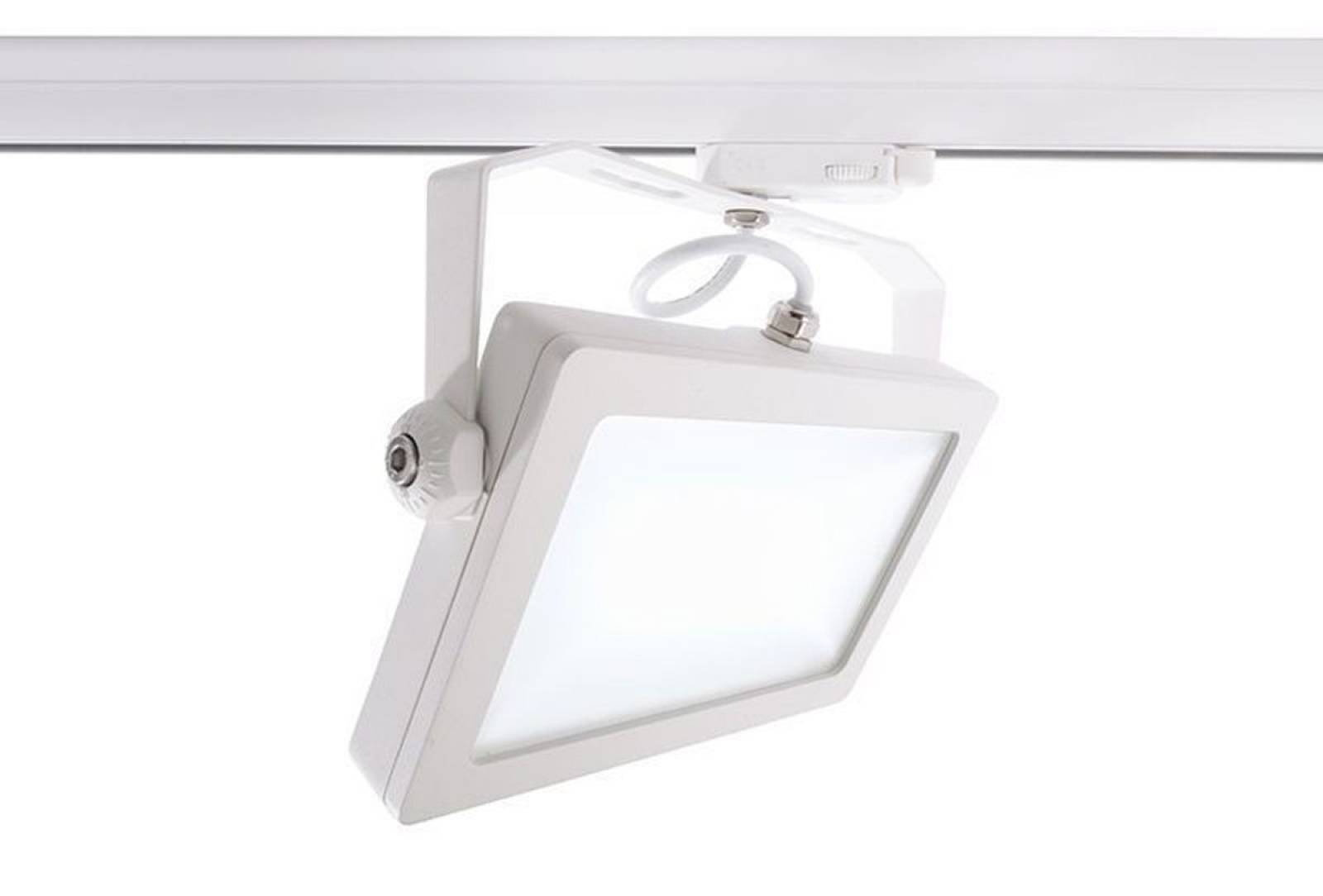 Schienensystem 3-Phasen 230V, Flood SMD, 30 W, 4000 K, Wei�, 220-240V AC/50-60Hz, 30,00 W