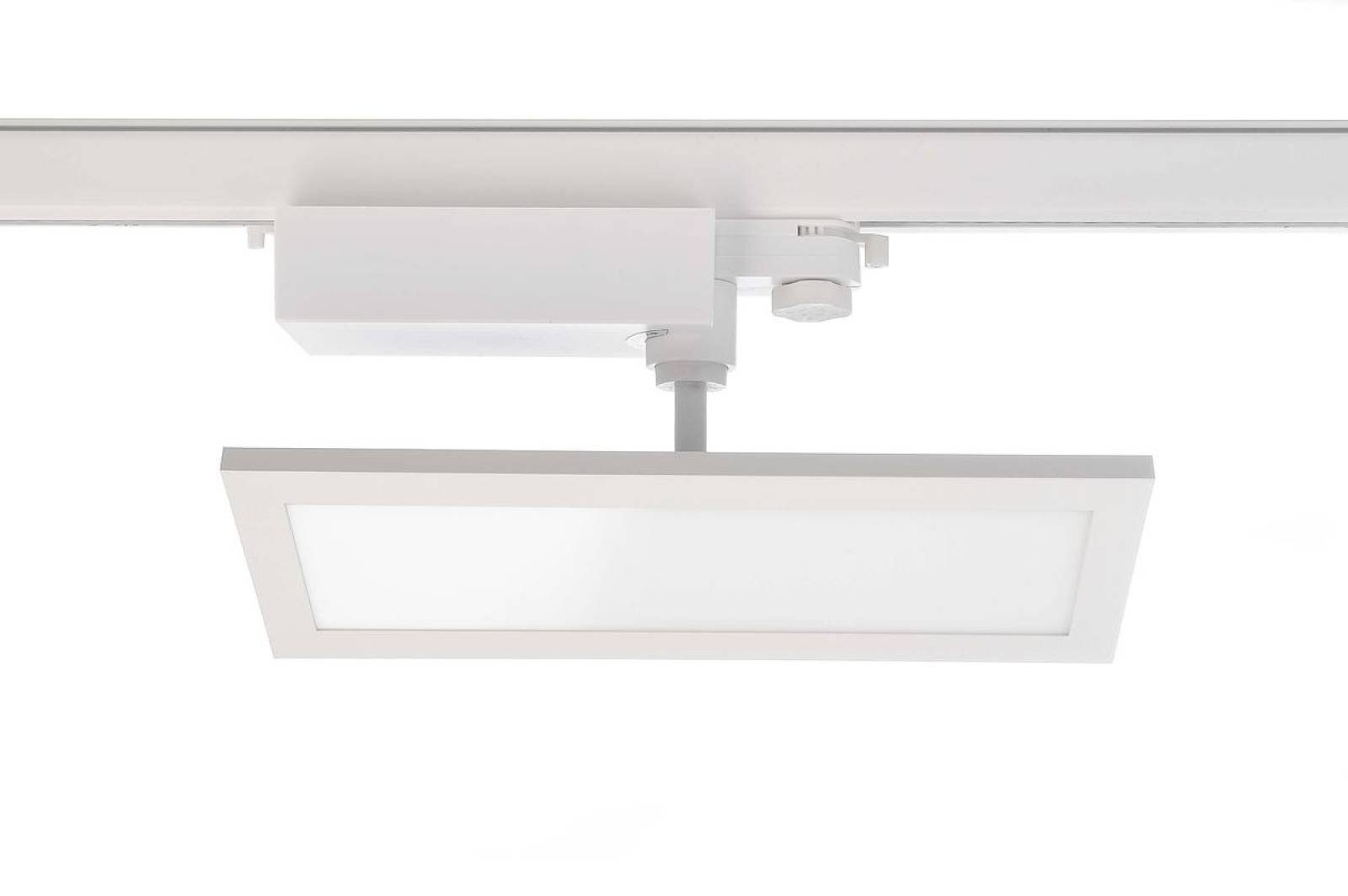 Schienensystem 3-Phasen 230V, Panel Track Light, 20 W, 3000 K, Wei�, 110-240V AC/50-60Hz, 20,00 W