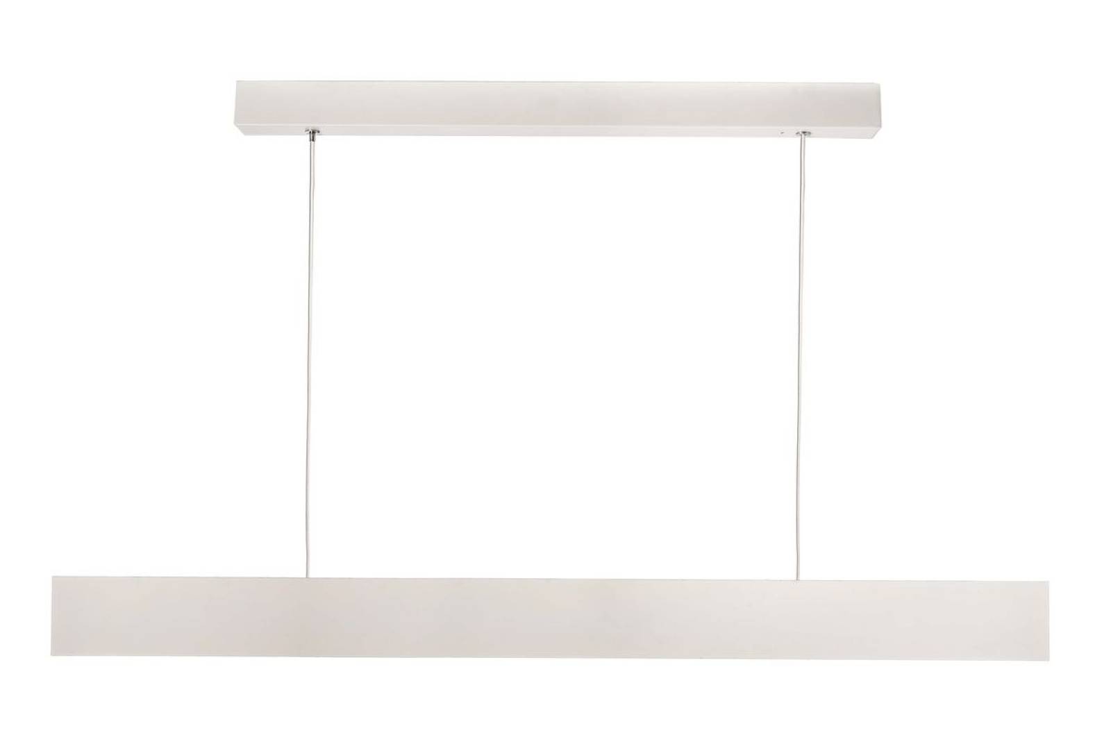 Schmale LED Pendelleuchte Apollon, wei�, 28W warmwei�