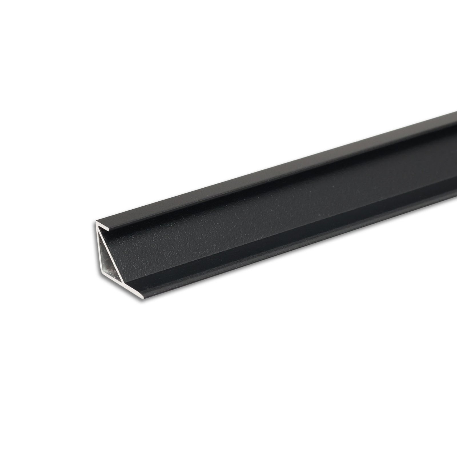 Schrankprofil FURNIT10 WARDROBE f�r LED Stripes, Alu, schwarz, RAL9005