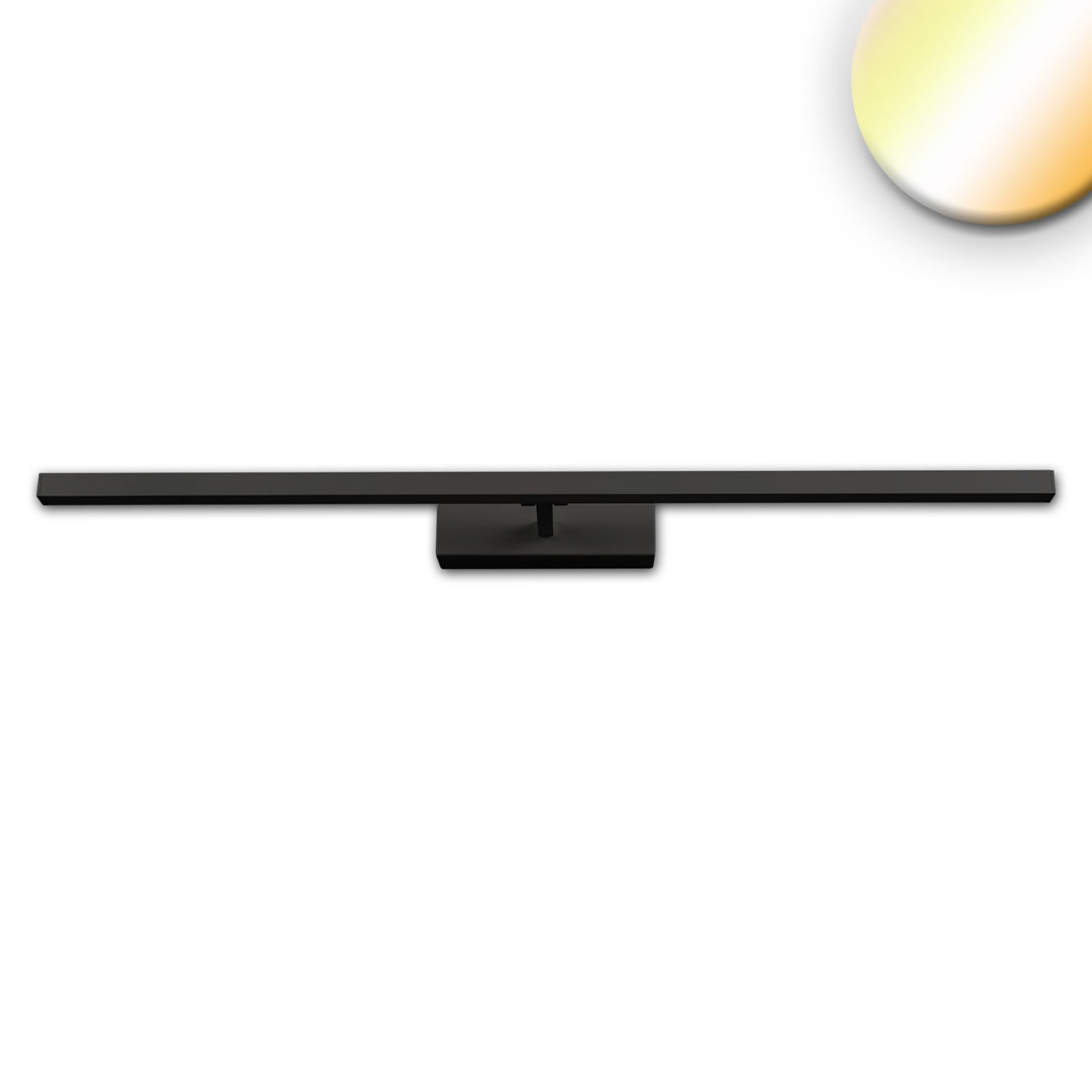 Schwenkbare LED Spiegel-/Bilderleuchte 520mm, 12W, ColorSwitch 2700/3000/4000K