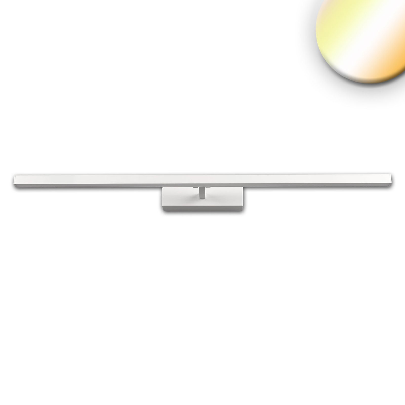 Schwenkbare LED Spiegel-/Bilderleuchte 520mm, 12W, wei�, ColorSwitch 2700/3000/4000K