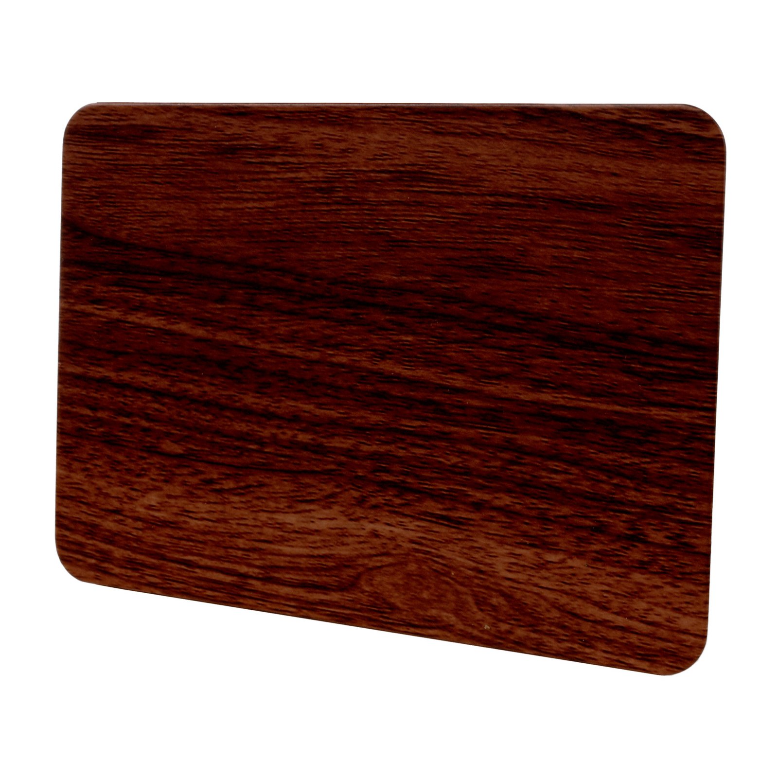 Seitenabdeckung HolzoptikWalnuss f�r Leuchtenserie Nihal, Stahl, Holzoptik