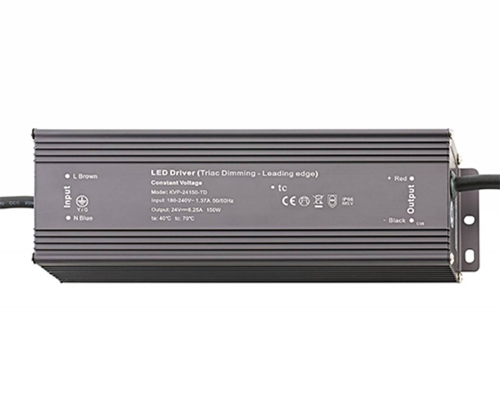Sigor Netzteil POWERLINE TRIAC OUTDOOR 150W 24V dimmbar