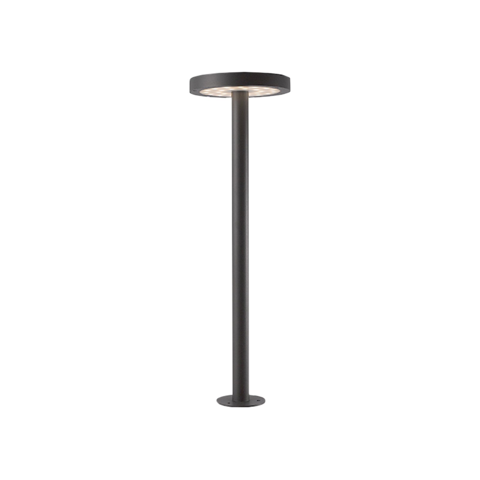 Solar Poller-/Wegleuchte mit Erdspie� IP54 anthrazit 182lm, 3000K