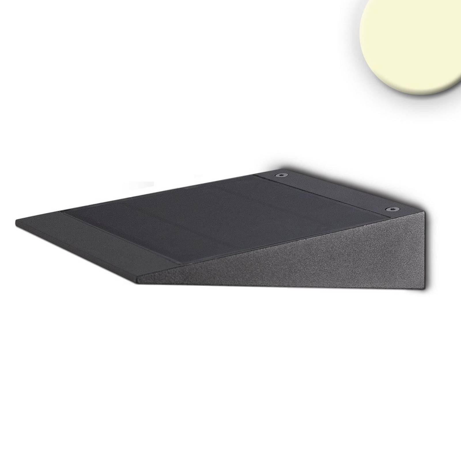 Solarleuchte LED mit Bewegungs-/Helligkeitssensor IP54, Wandleuchte